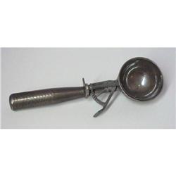 Old Metal Kitchen Tool Ice-Cream Scoop #955469
