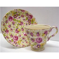 30's James Kent Cup & Saucer CHINTZ #955564