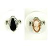 Image 1 : Antique FLIP RING BLACK ONYX w CAMEO #955772