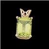 Image 1 : 14k GOLD PENDANT  PERIDOT  1.50 CTS! #955798