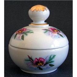 LIMOGES France Hand Painted Porcelain Powder #955848