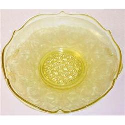 Lancaster Glass Cane Landrum Topaz Bowl #955868