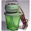 Image 1 : Green Depression Glass Vidrio Mixer  #955956