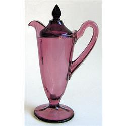 Cambridge Amethyst Elegant Glass Syrup Pitcher #956127