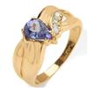 Image 1 : Tanzanite  and Diamond Ring #956221
