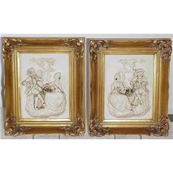 Framed 18th Century Couples SKU 5319 #956304