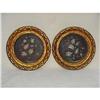 Image 1 : Pair of Round Paintings SKU 5213 #956313