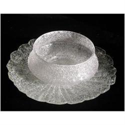 Overshot Finger Bowl with Under plate #956470