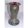 Image 1 : Rindskopf Crackle Glass Vase #956513