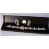 Image 1 : Trifari Bracelet & Clip Earrings #956568