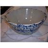 Image 1 : PRISTINE ANTIQUE  SPONGEWARE LARGE BOWL--MUST #966152