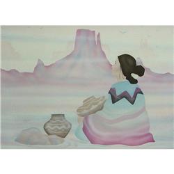 PR OF GICLEE PAINTINGS OF AMERICAN INDIAN WOMEN #966390