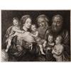 Image 1 : Etching after Da Vinci's "The Holy Family" #966533