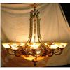 Image 1 : Ten tulips, alabaster chandelier  #966655