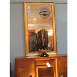 French Louis XVI Gold-Leafed Mirror #976801