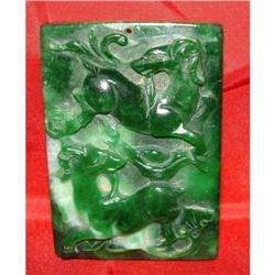 Chinese Jadeite Goat Board ( c. 1850 or #976875