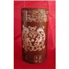 Image 1 : Chinese White Jade Brush Pot with Copper-Red #976895