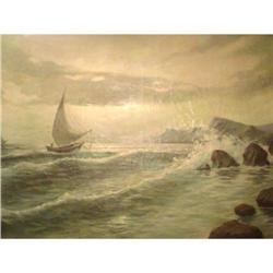  Arlindo Castelani di Carl Painting,"The Ocean" #976952