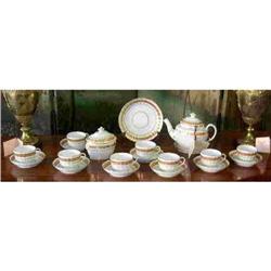 English Porcelain Tea Set c.1820-1830 #976982