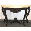 Image 1 : Rococo Marble Top Console Table - Victorian #976985