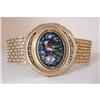 Image 1 : Enamel Bird of Paradise Mounted as a Bracelet #976994