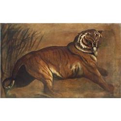 A prowling Tiger, painted within English School #977054