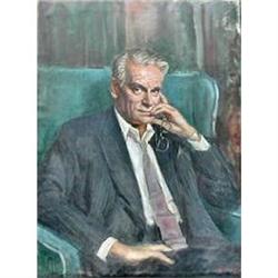 Portrait of Sir Laurence Olivier (1907-1989) by #977147