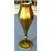 Image 1 : TIFFANY FAVRILE FLORIFORM GLASS VASE LCT #977416