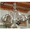 Image 1 : Large Murano crystal chandelier  7 lights #977510