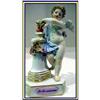 Image 1 : MEISSEN ACIER MOTTO CHILD CHERUB HEART TELES #977621