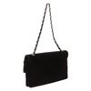 Image 1 : Chanel Black Velvet Precious Symbols Flap Bag