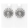 Image 1 : 3 ctw Diamond Earrings 18K White Gold