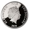 Image 2 : 2020 Niue 1 oz Silver $2 Disney Lunar Year of the Mouse Proof