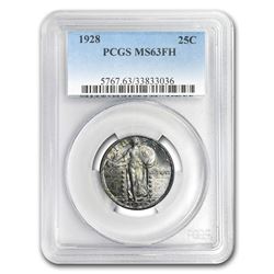 1928 Standing Liberty Quarter MS-63 PCGS (FH)