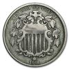Image 1 : 1868 Shield Nickel VF