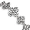 Image 3 : 10 ctw Pear Cut Diamond Designer Bracelet 18K White Gold