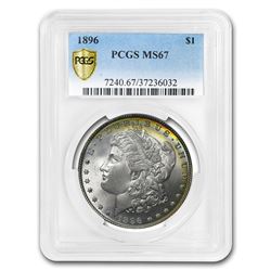 1896 Morgan Dollar MS-67 PCGS