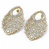 Image 3 : 10.69 ctw Diamond Earrings 18K Yellow Gold