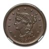 Image 2 : 1850 Large Cent MS-65 NGC (Brown)