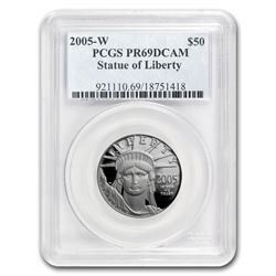 2005-W 1/2 oz Proof Platinum American Eagle PR-69 PCGS