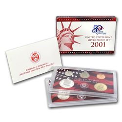 2001 Silver Proof Set