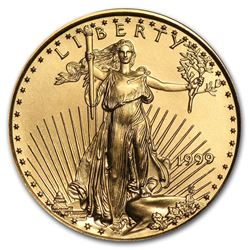 1999 1/4 oz Gold American Eagle BU
