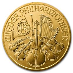 2000 Austria 1 oz Gold Philharmonic BU