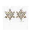 Image 1 : 4.5 ctw Diamond Earrings 18K Yellow Gold