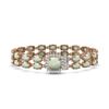 Image 1 : 14.41 ctw Opal & Diamond Bracelet 14K Rose Gold