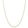 Image 1 : 14k Yellow Gold 1.5 mm Parisian Wheat Chain - 22 in.