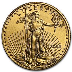 2008 1/10 oz Gold American Eagle BU