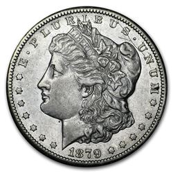 1879-CC Morgan Dollar Capped CC AU Details (Cleaned)