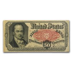 5th Issue Fractional Currency 50 Cents XF (FR#1381)