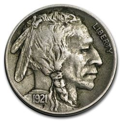 1921 Buffalo Nickel XF
